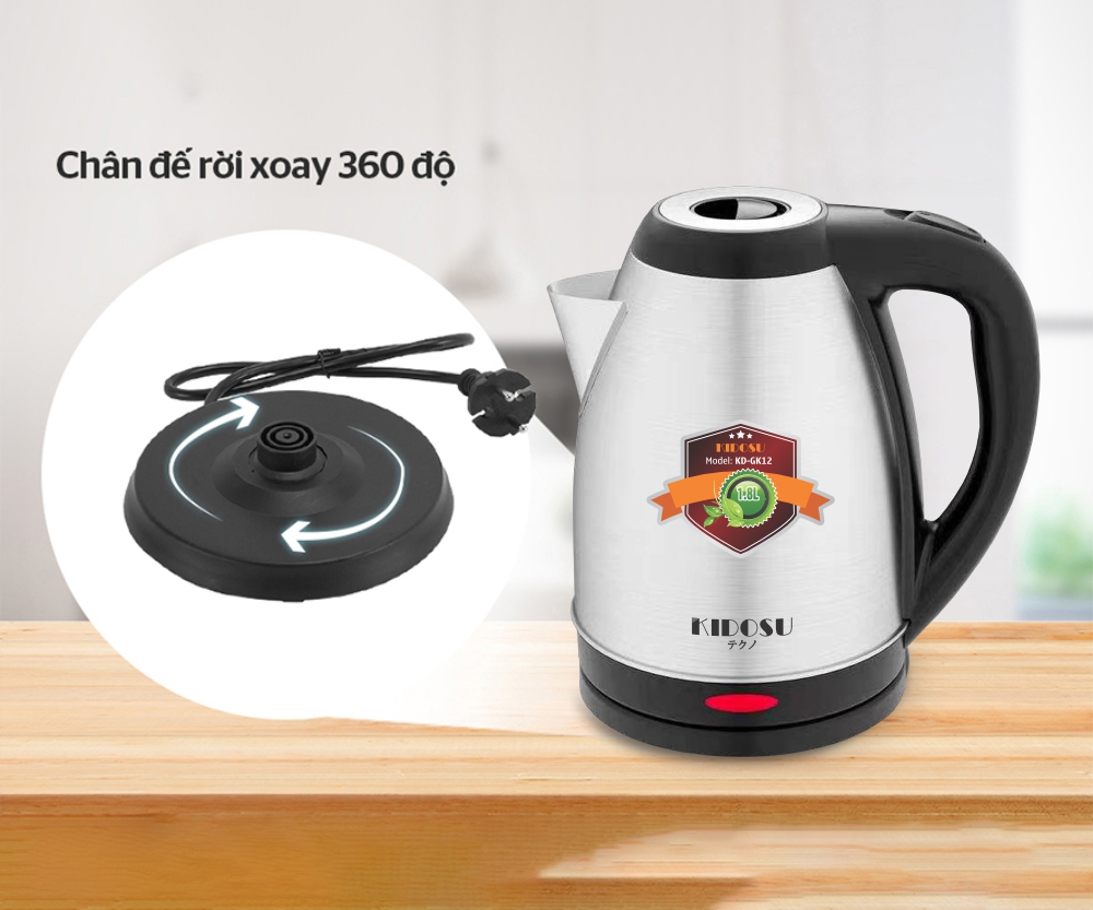 Ấm siêu tốc Kidosu KD-GK12
