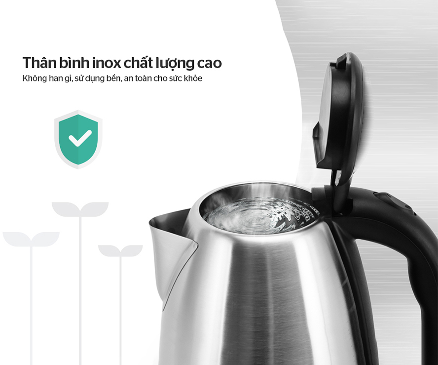 Thân ấm đun nước bằng inox