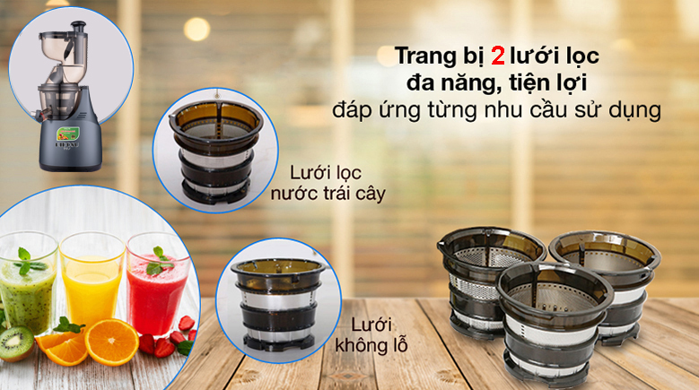 Máy ép chậm trái cây Kidosu