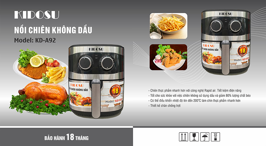 nồi chiên không dầu