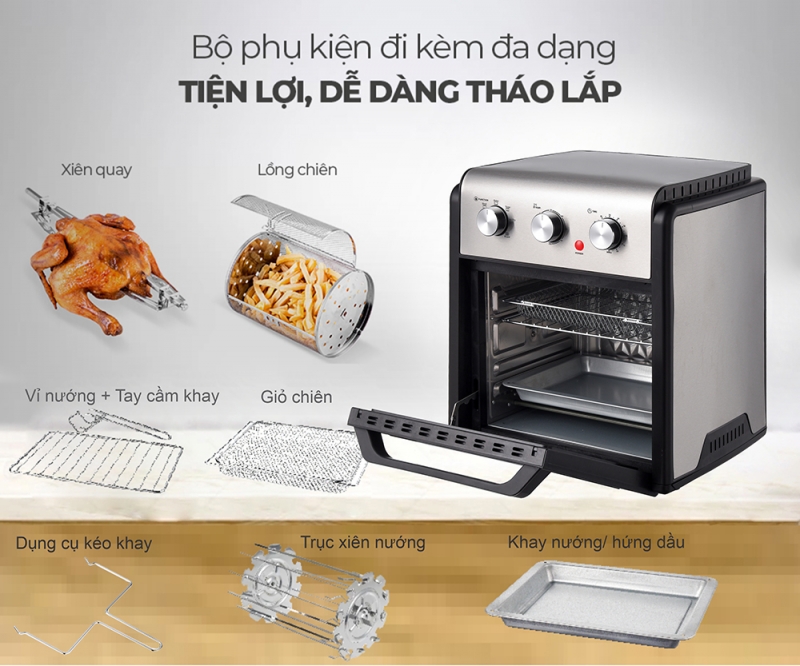Nồi Chiên Không Dầu Kidosu KD-A20