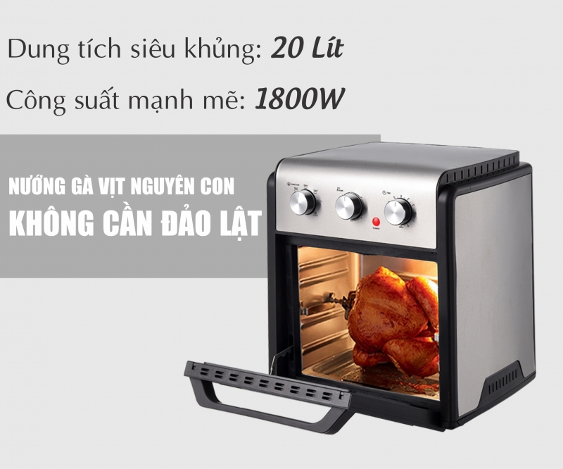 Nồi Chiên Không Dầu Kidosu KD-A20