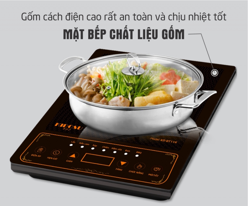 Bếp Từ Đơn Kidosu KD-BT116