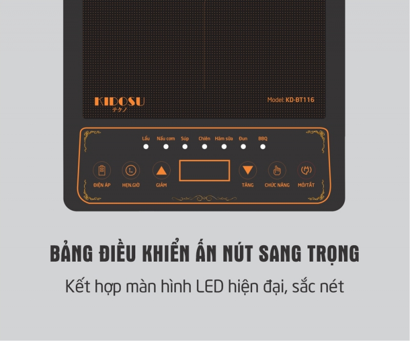 Bếp Từ Đơn Kidosu KD-BT116