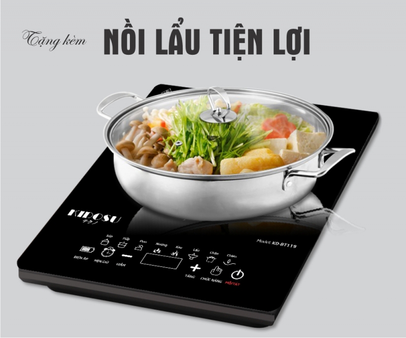 Bếp Từ Đơn Kidosu KD-BT119