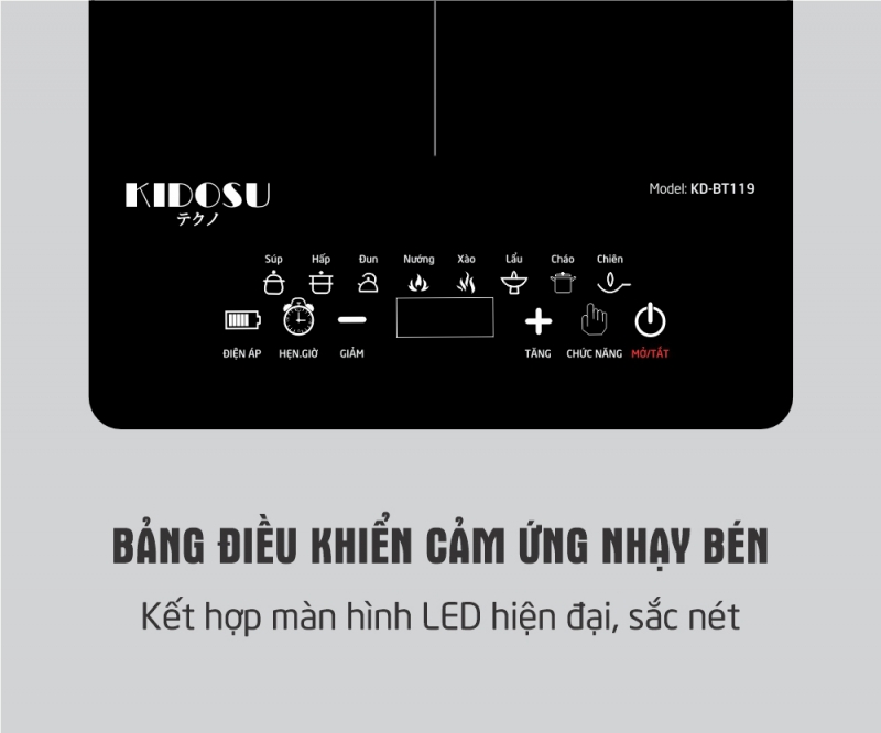 Bếp Từ Đơn Kidosu KD-BT119