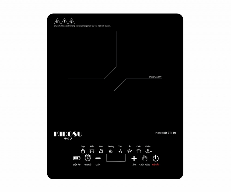 Bếp Từ Đơn Kidosu KD-BT119