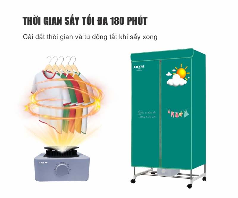 Máy Sấy Quần Áo Kidosu KD-CD28