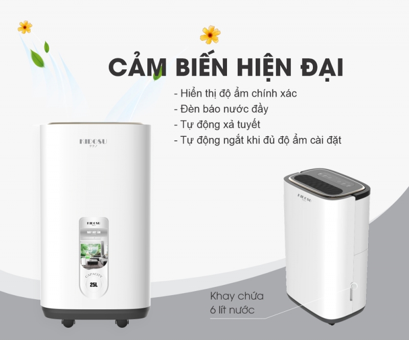 Máy Hút Ẩm Kidosu 25 Lít KD-D26L