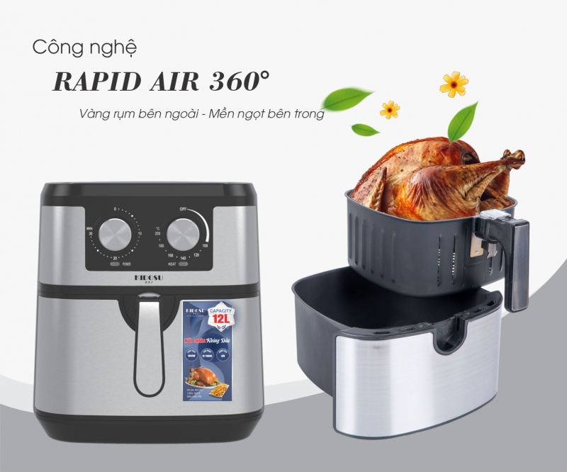 Nồi Chiên Không Dầu Kidosu KD-A18L